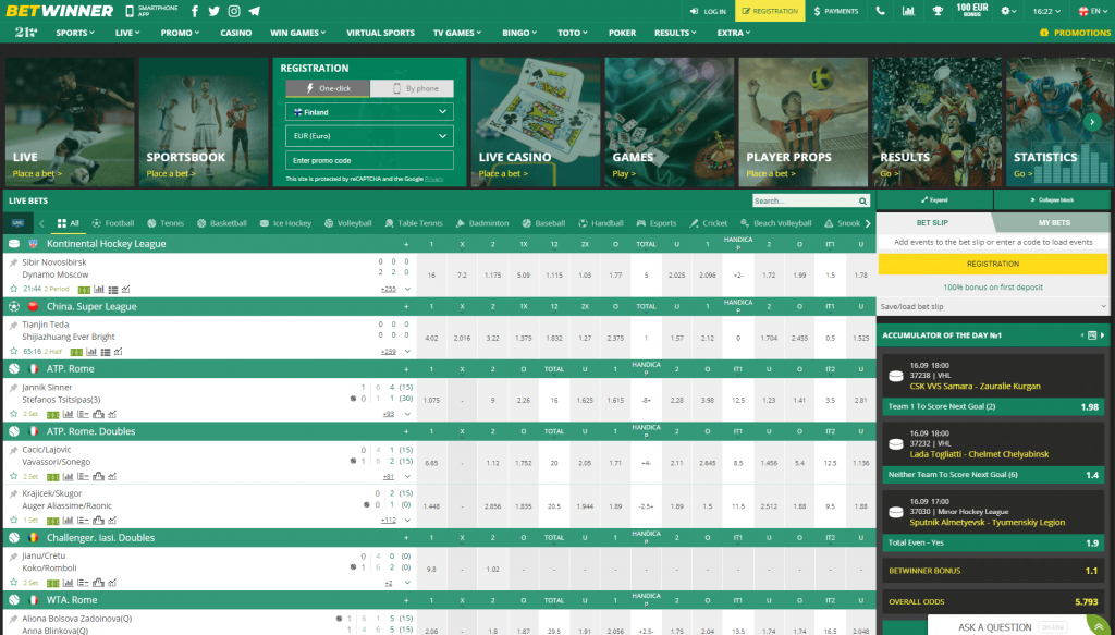 Betwinner Casino İnceleme
