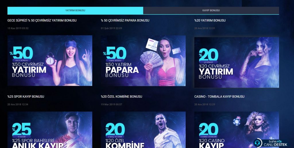 Hoşgeldin Bonusu